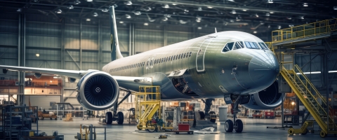 Visuel secteur aéronautique