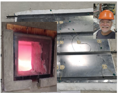 Fire protection material_Development tests